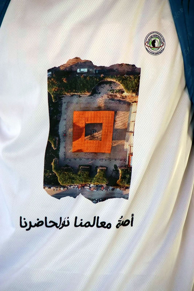 طلّاب طبقة الثوامن من اعدادية دار التربية والعلوم بجولة استكشافية لمعالم جلجولية 